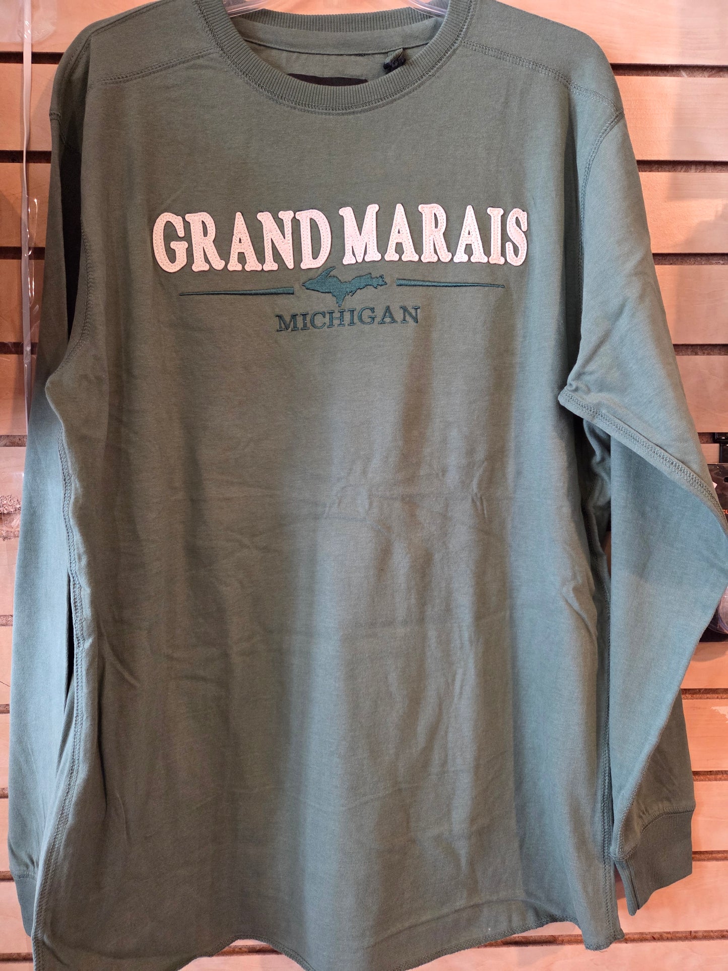 Alpine green sueded Long sleeve