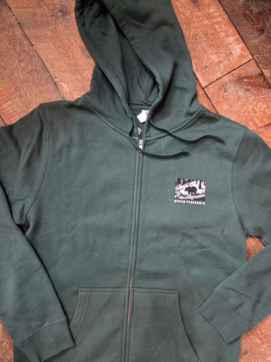 Bear in Woods Hoodie