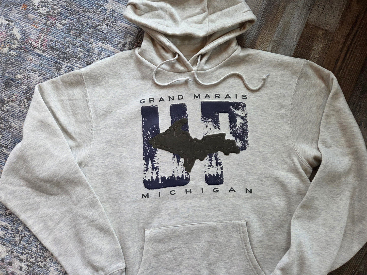 Upper Peninsula Design - Hoodie or Crew