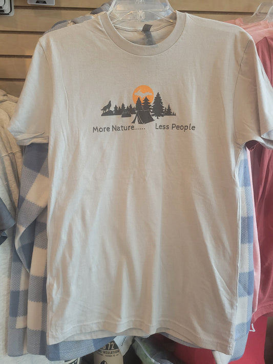 More nature short sleeve light grey