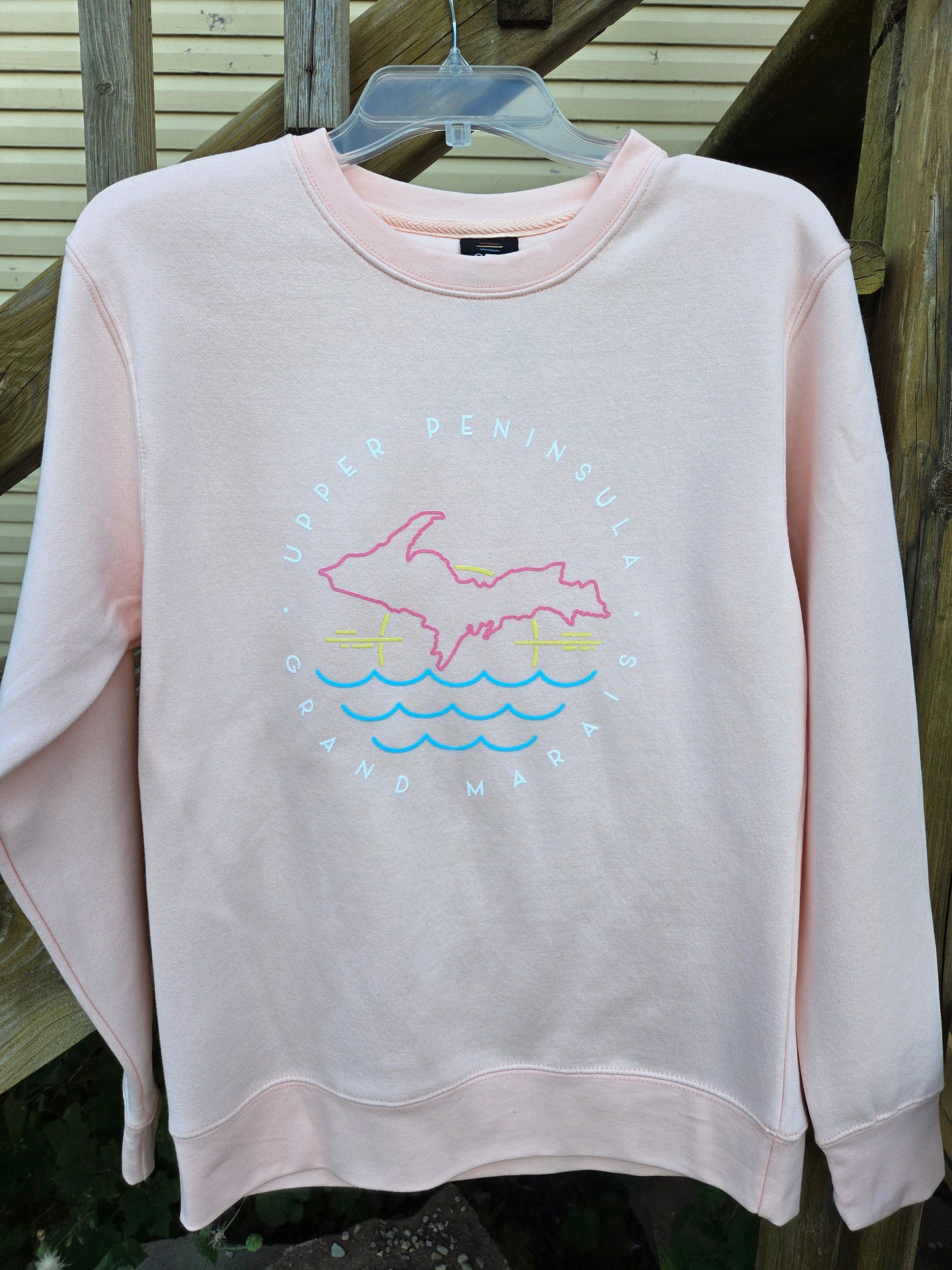 Crew neck sweatshirt - peach or lavender