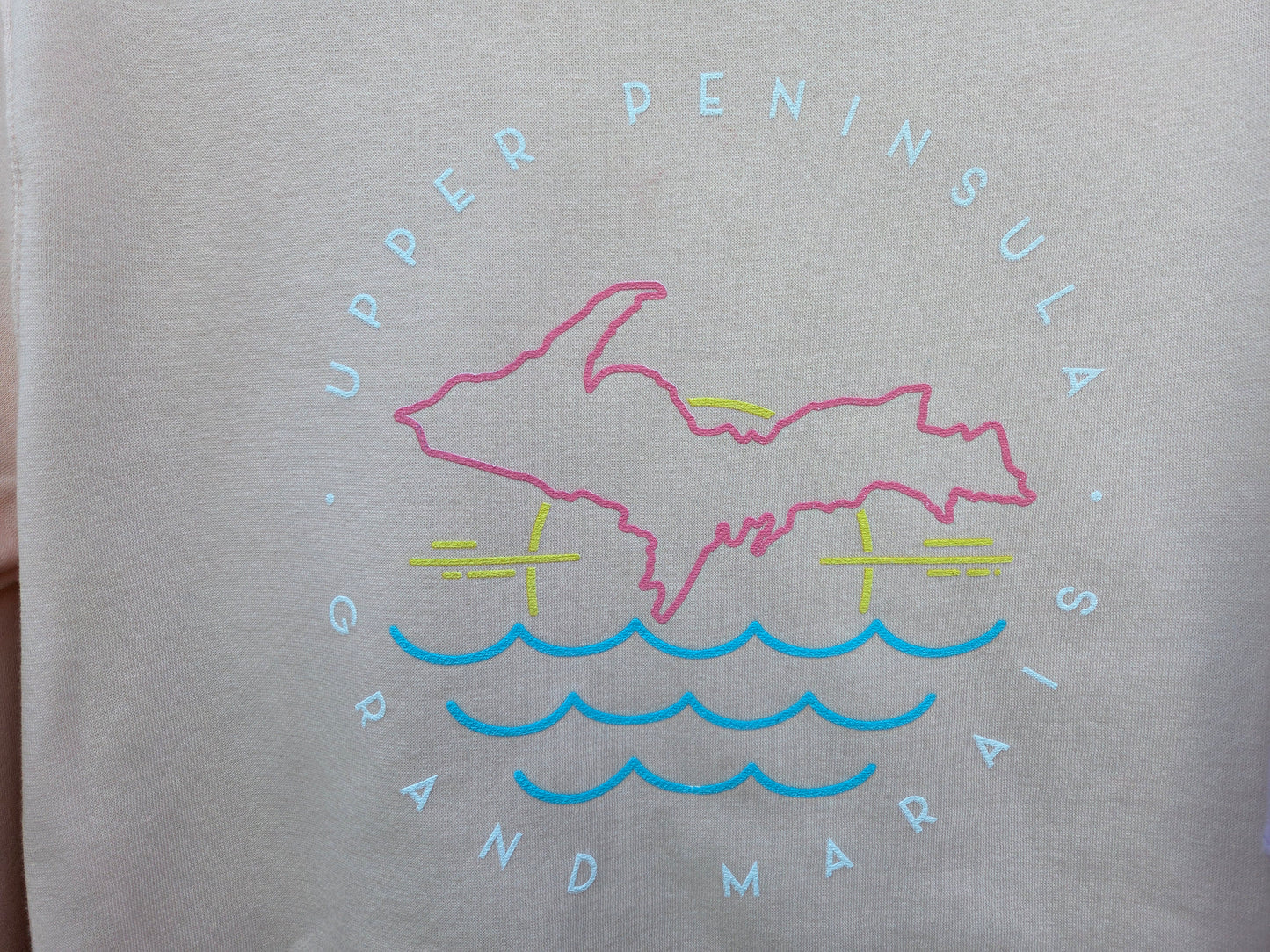 Crew neck sweatshirt - peach or lavender