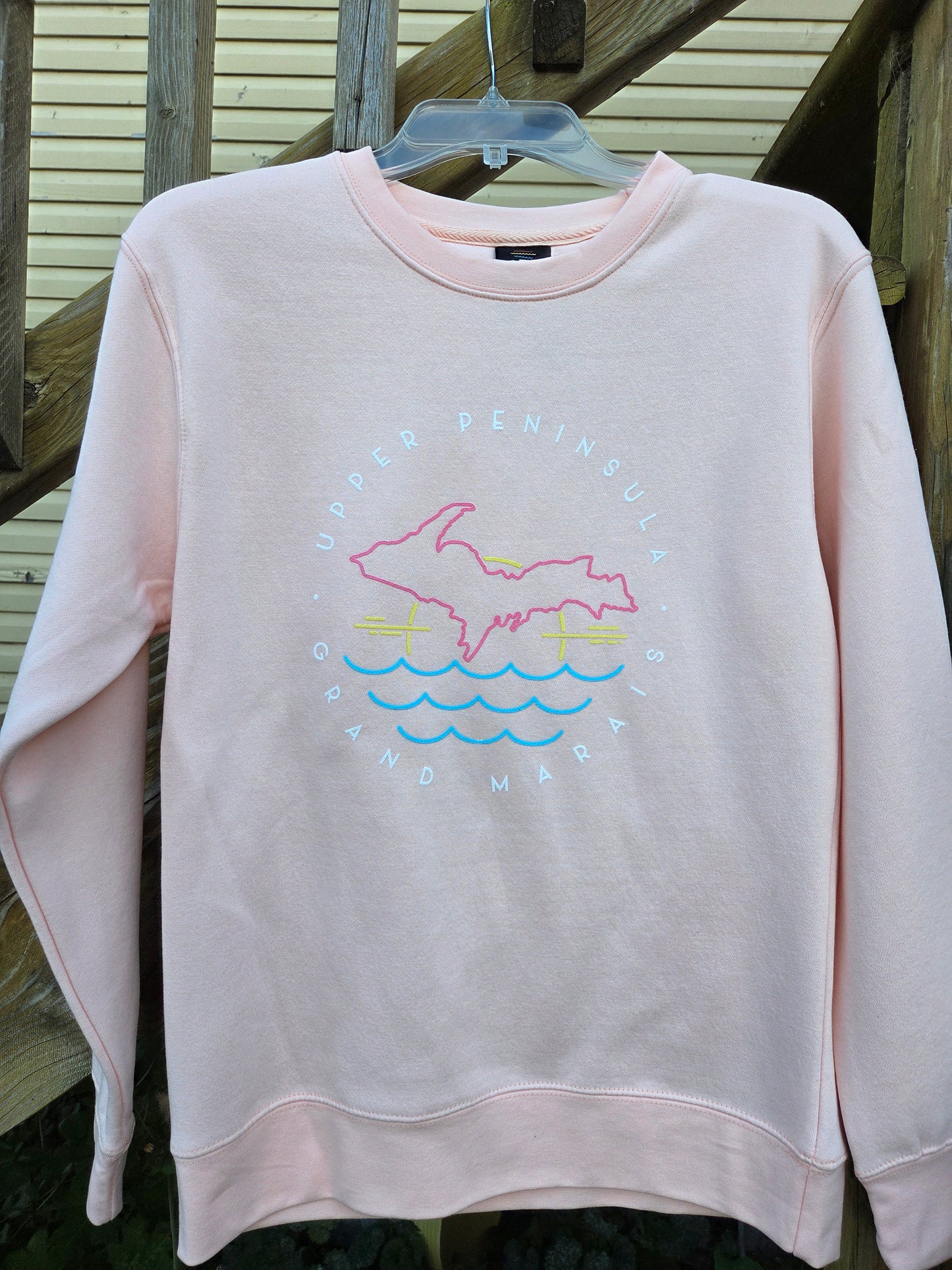 Crew neck sweatshirt - peach or lavender