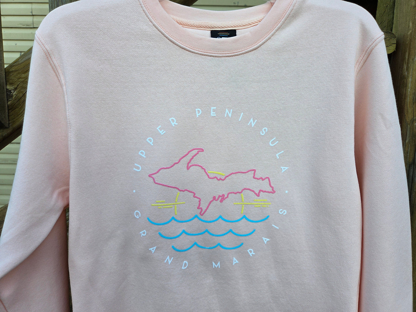 Crew neck sweatshirt - peach or lavender