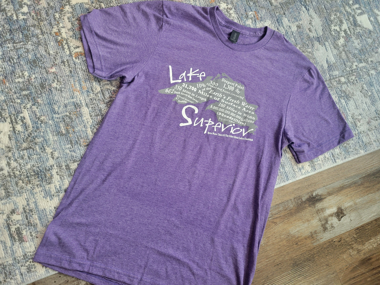 Lake Superior Facts short sleeve