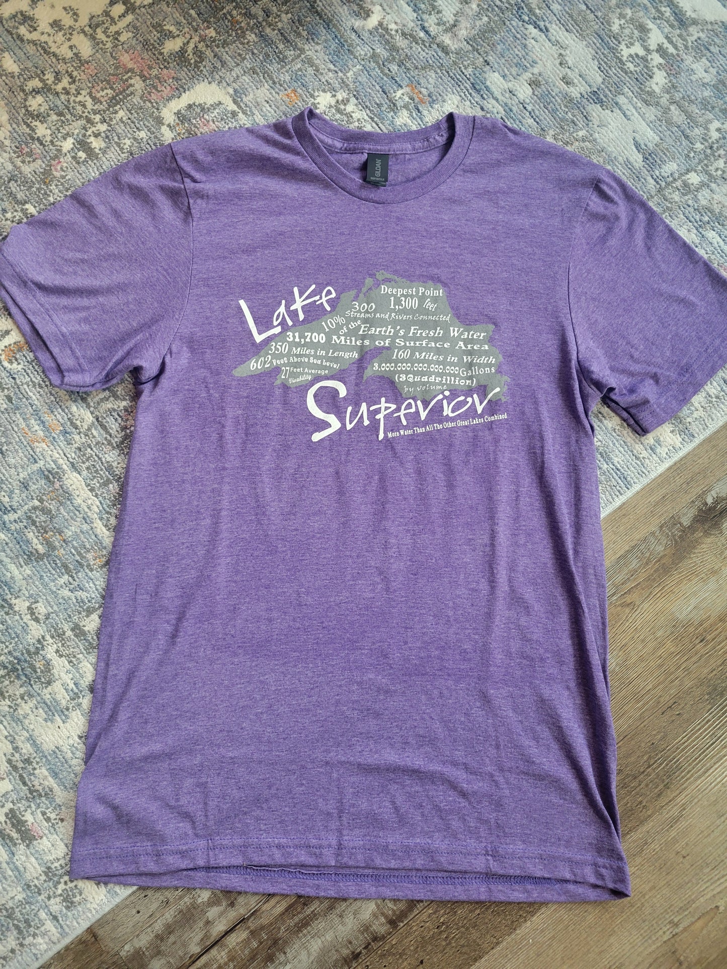 Lake Superior Facts short sleeve