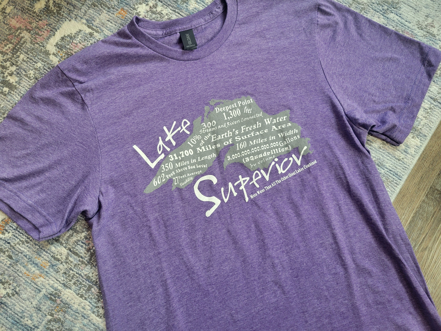 Lake Superior Facts short sleeve