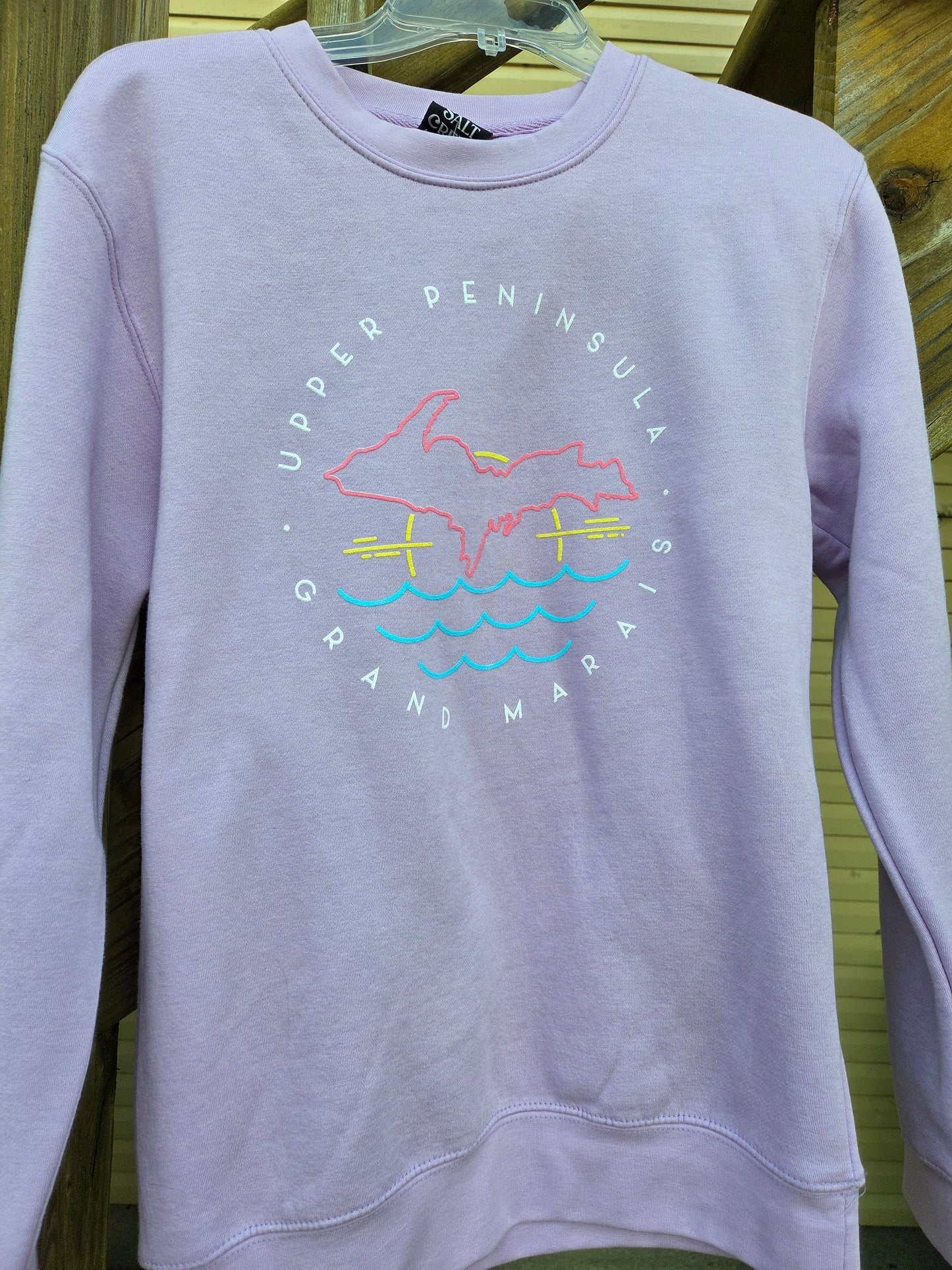 Crew neck sweatshirt - peach or lavender