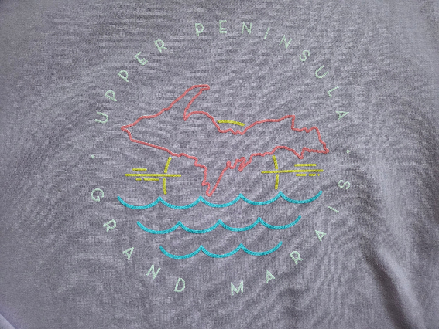 Crew neck sweatshirt - peach or lavender