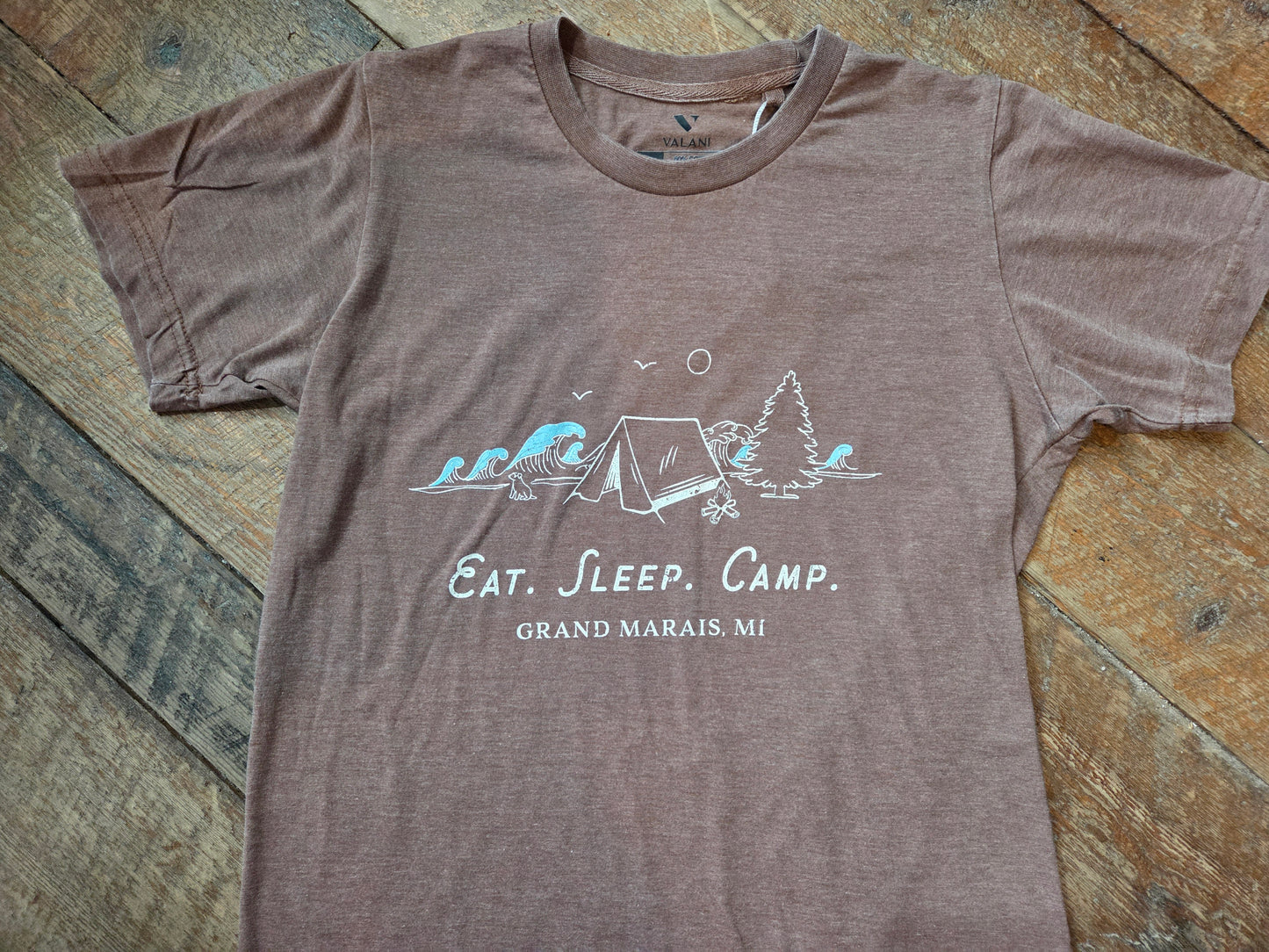 Eat.Sleep.Camp short sleeve
