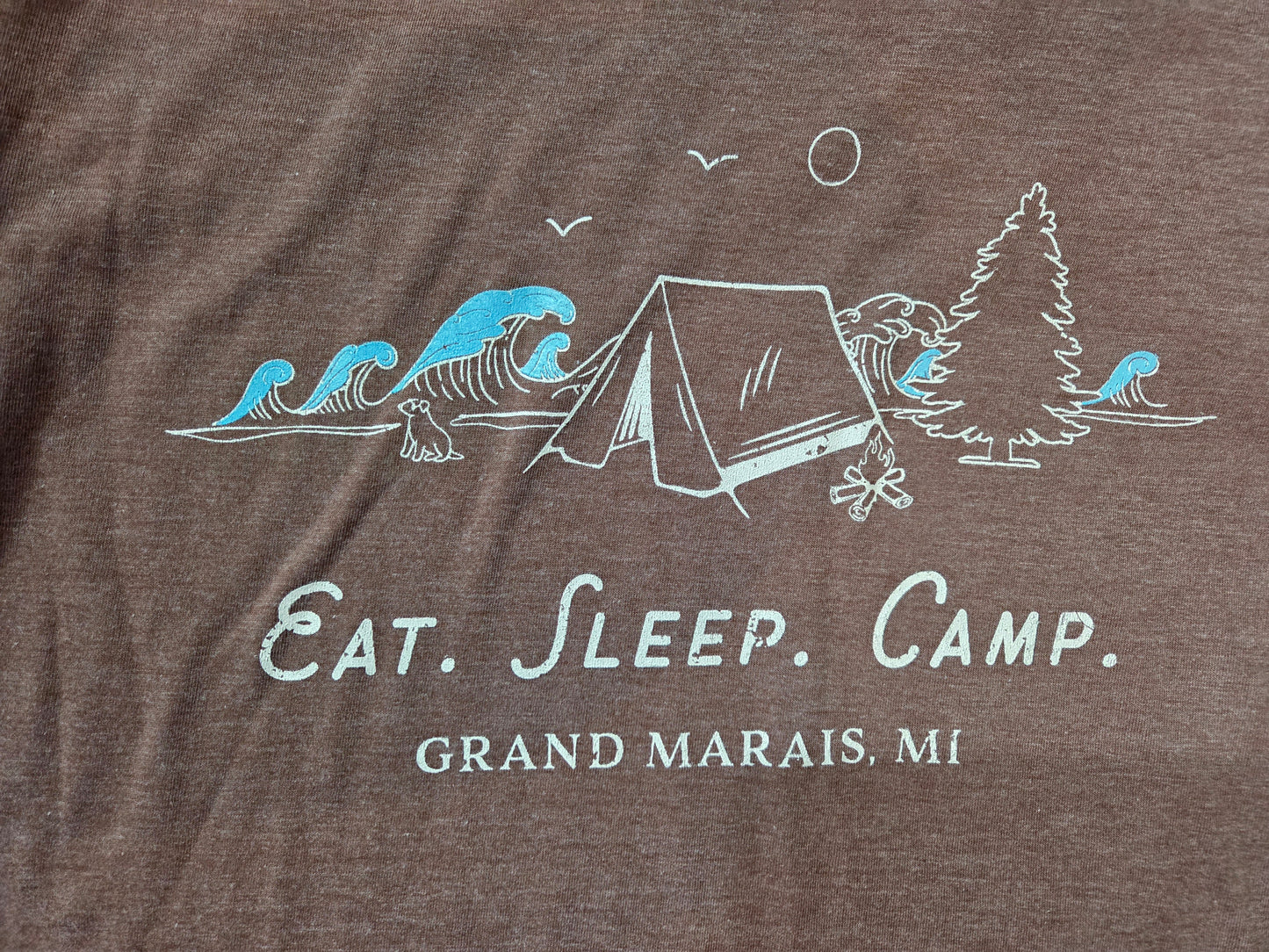 Eat.Sleep.Camp short sleeve
