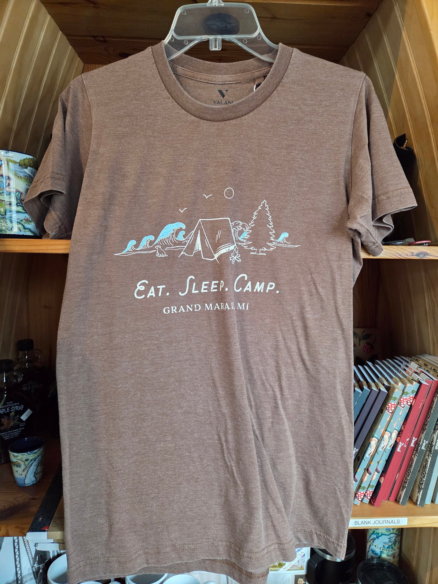 Eat.Sleep.Camp short sleeve