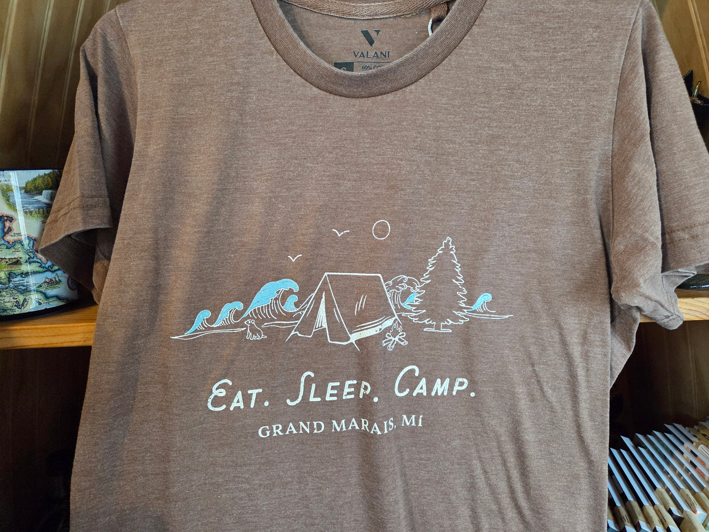 Eat.Sleep.Camp short sleeve
