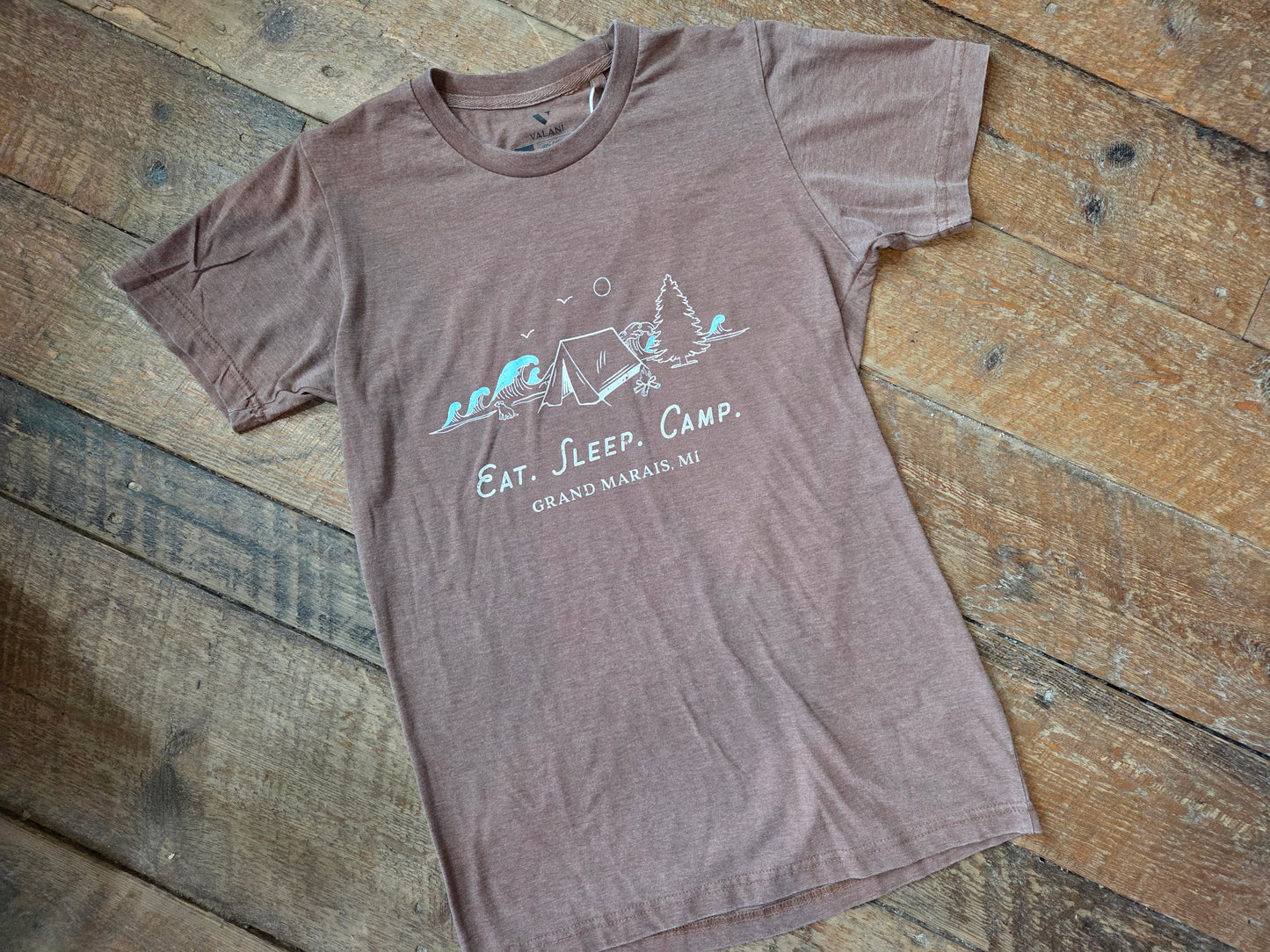 Eat.Sleep.Camp short sleeve