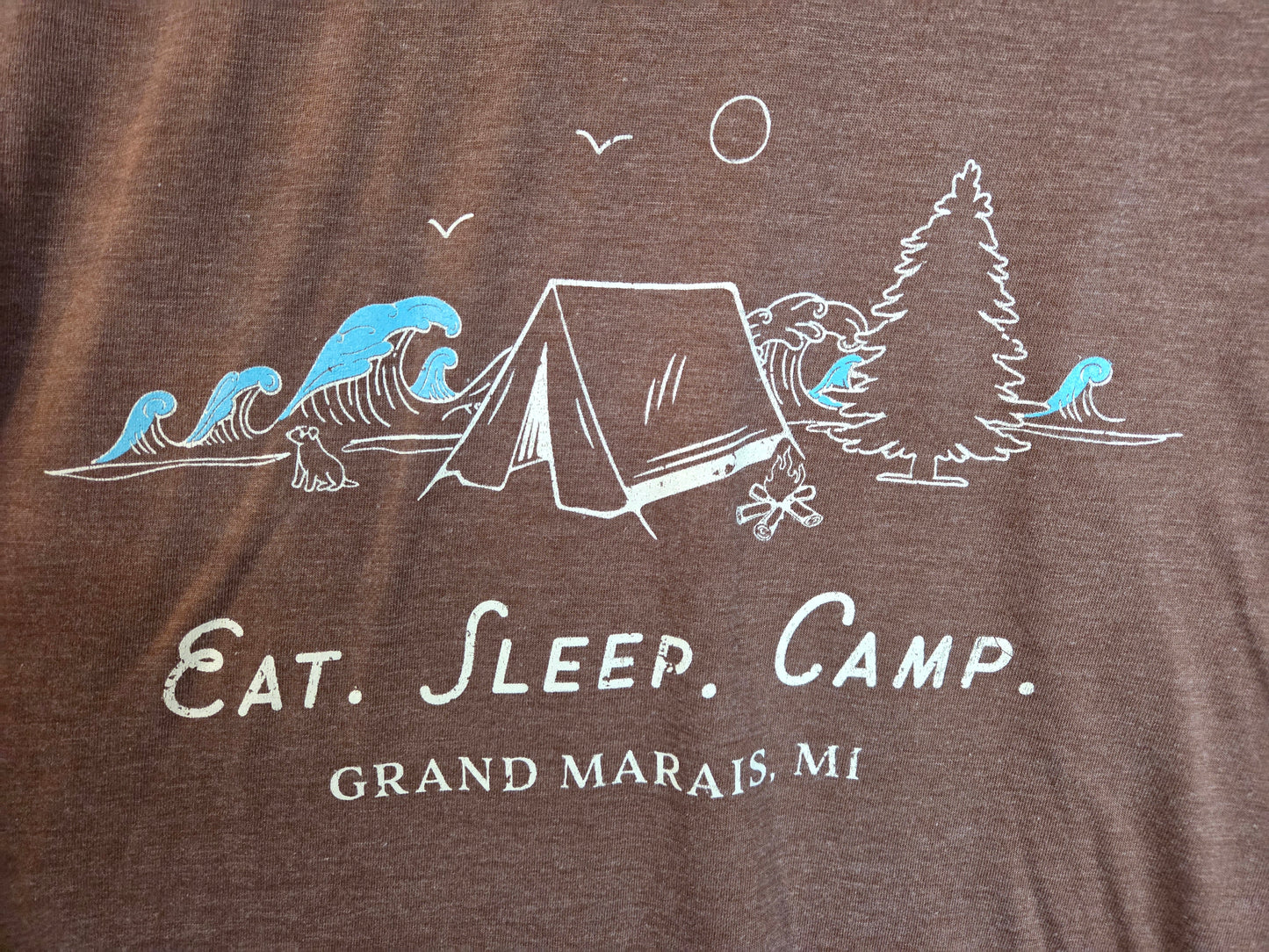 Eat.Sleep.Camp short sleeve