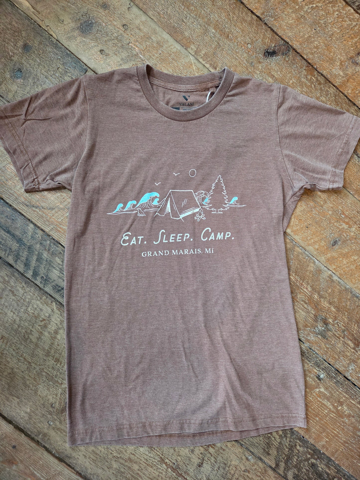 Eat.Sleep.Camp short sleeve
