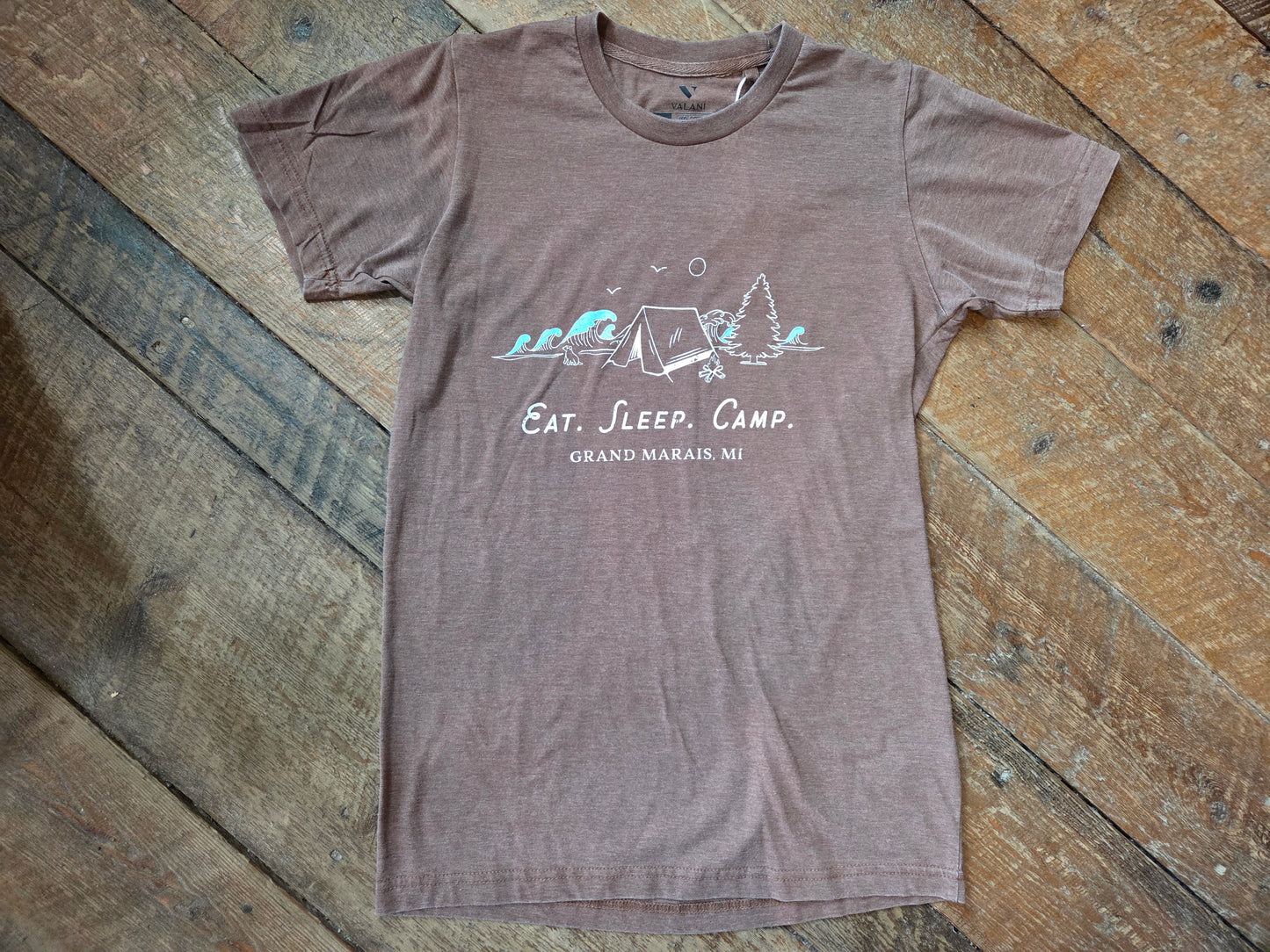 Eat.Sleep.Camp short sleeve