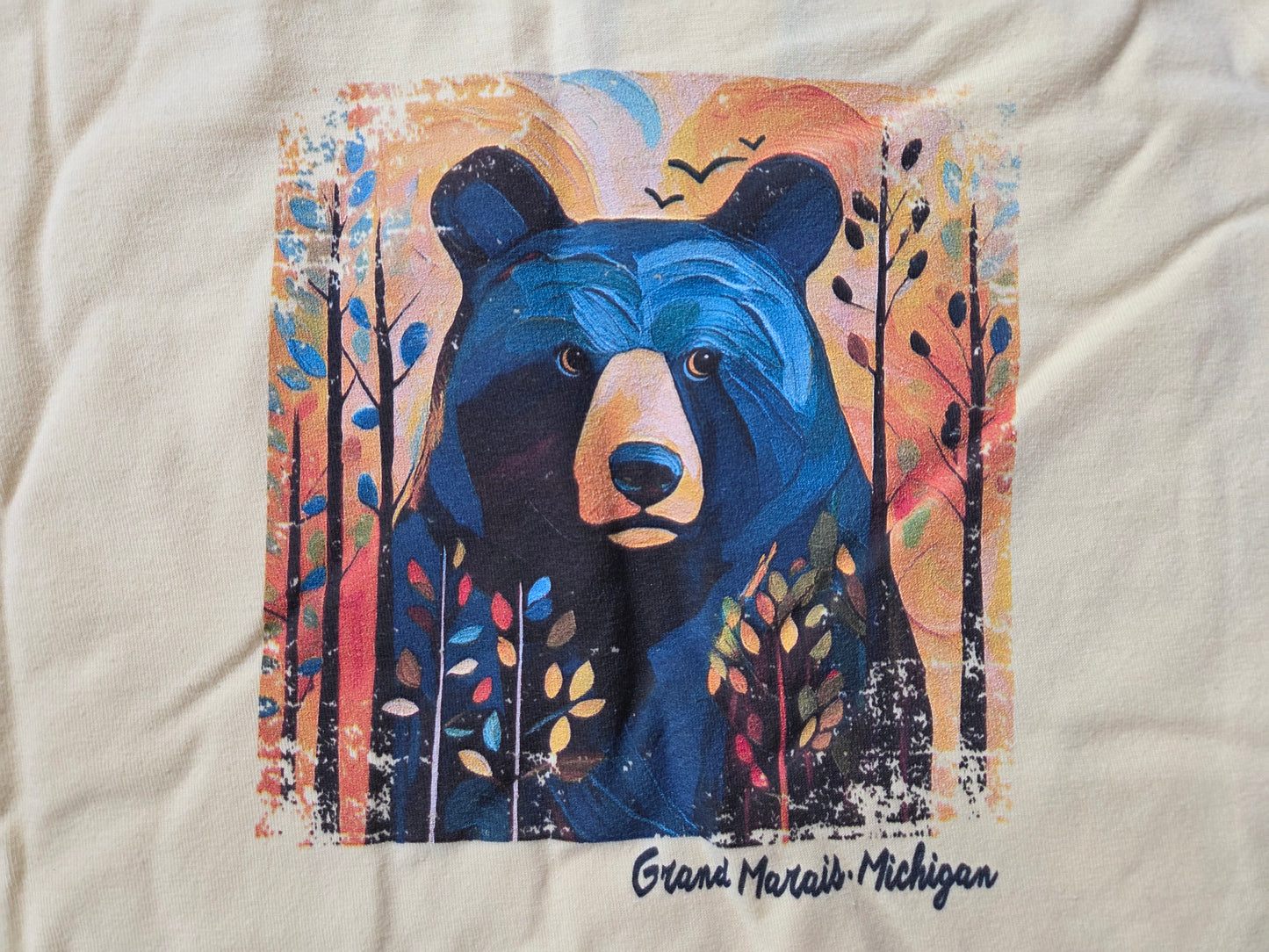 yellow sweet bear short sleeve