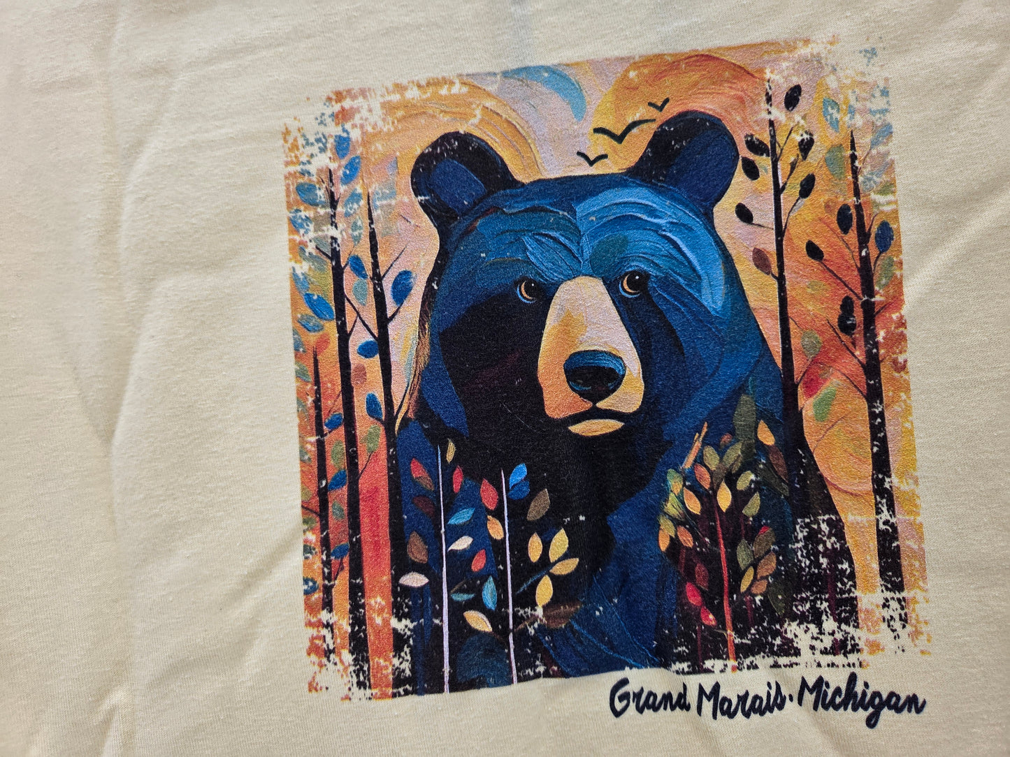 yellow sweet bear short sleeve