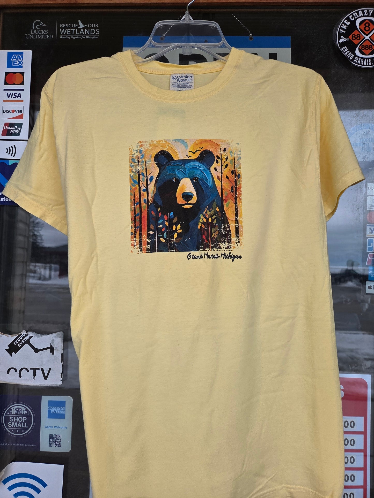 yellow sweet bear short sleeve