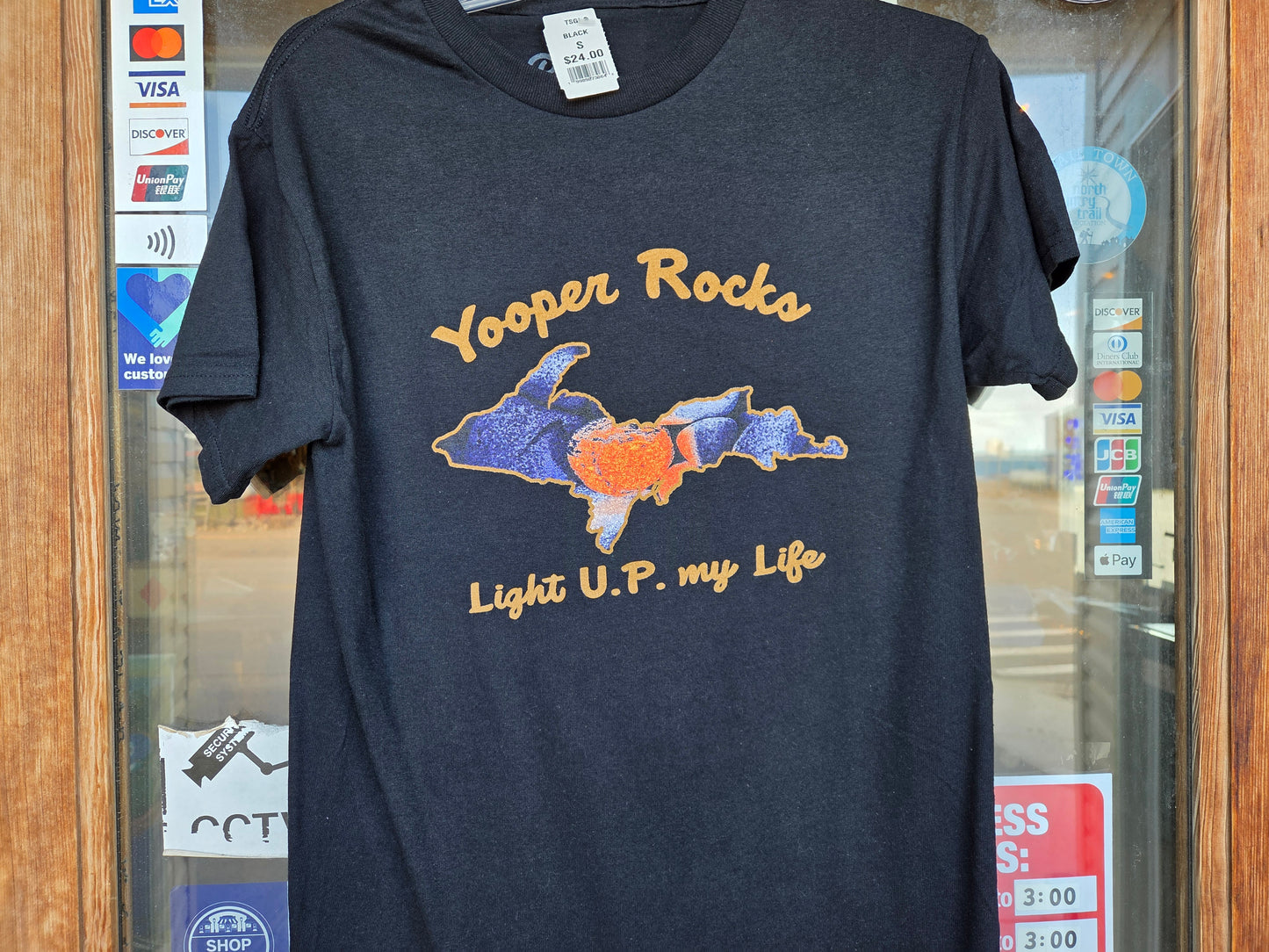 yooper rocks short sleeve