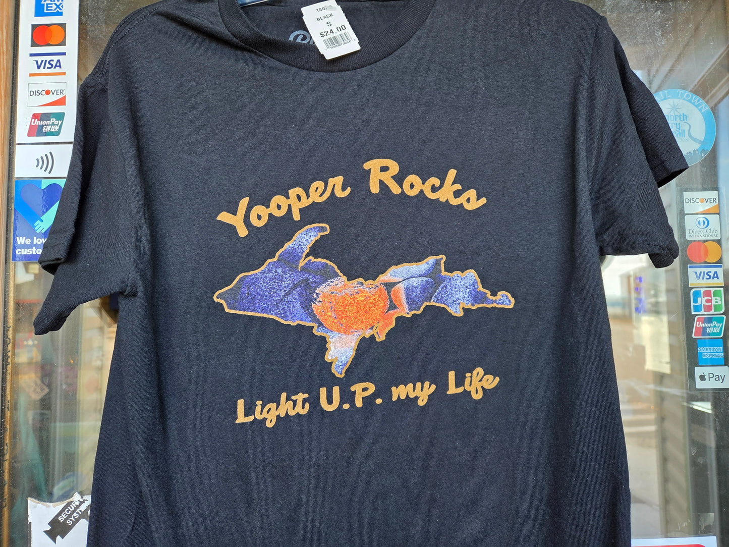 yooper rocks short sleeve