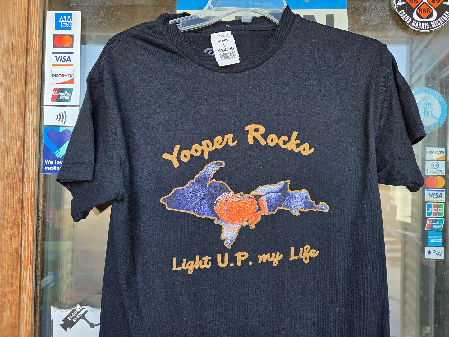 yooper rocks short sleeve