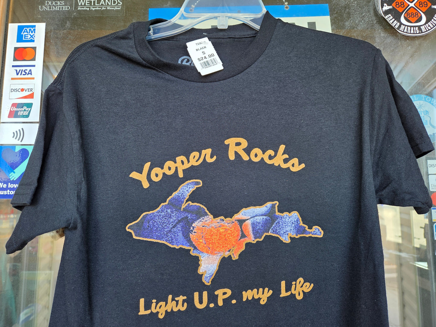 yooper rocks short sleeve