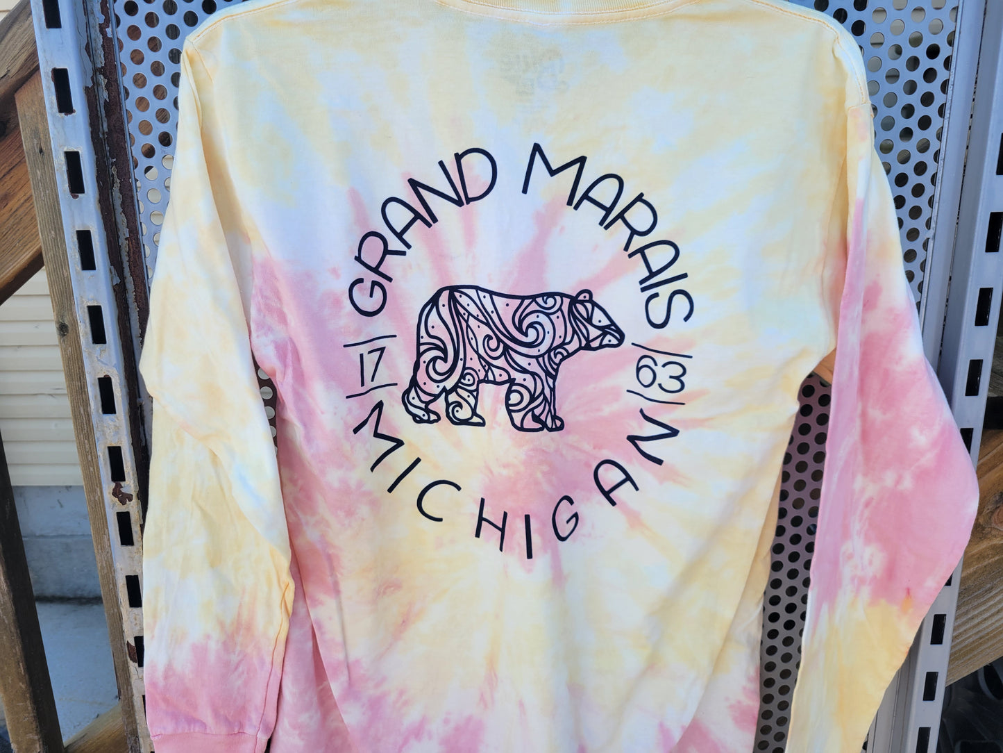 Tie dye long sleeve shirt