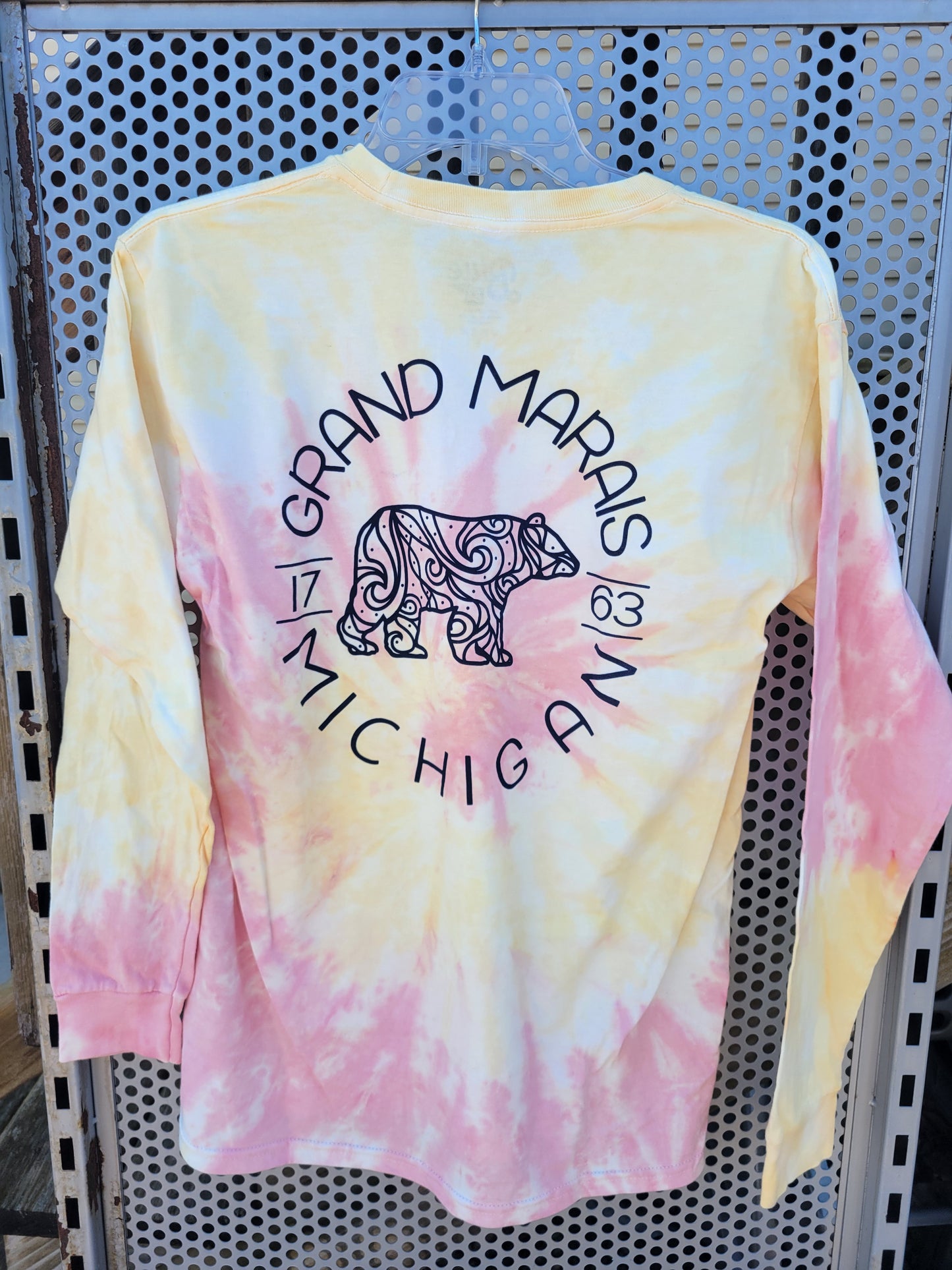 Tie dye long sleeve shirt