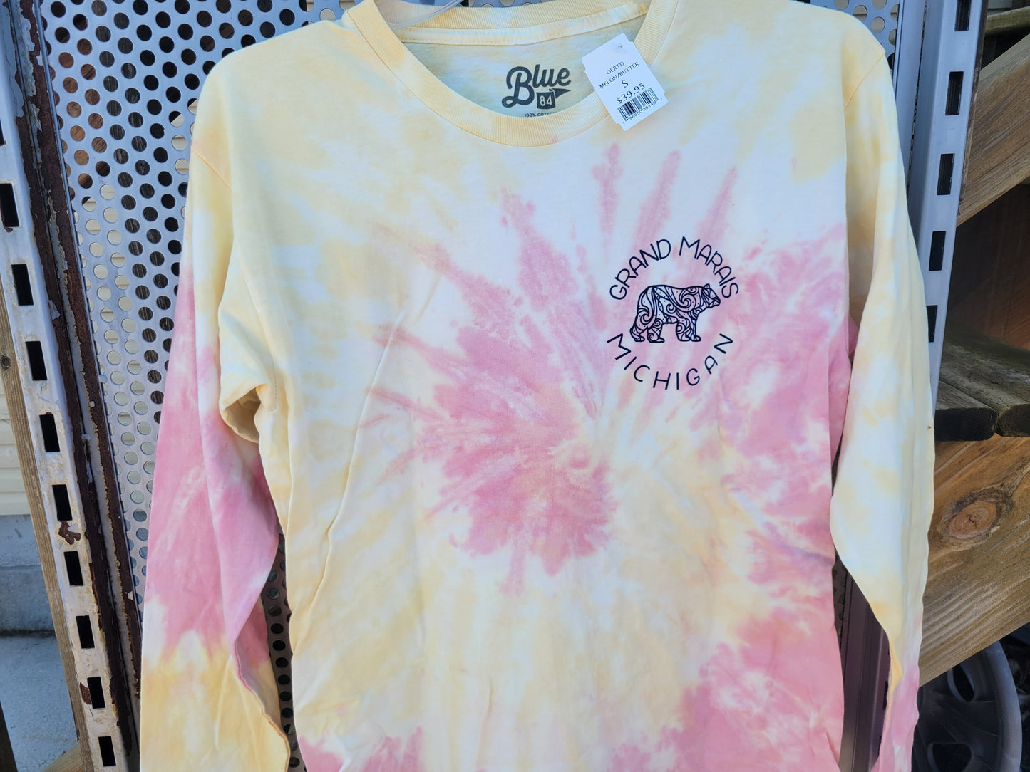 Tie dye long sleeve shirt