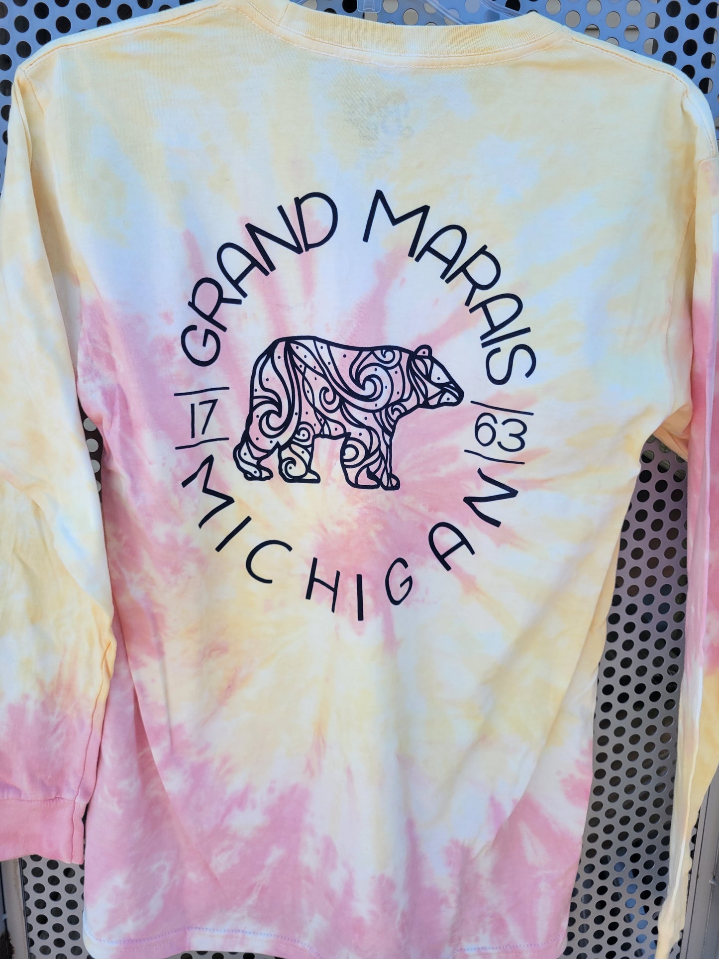 Tie dye long sleeve shirt