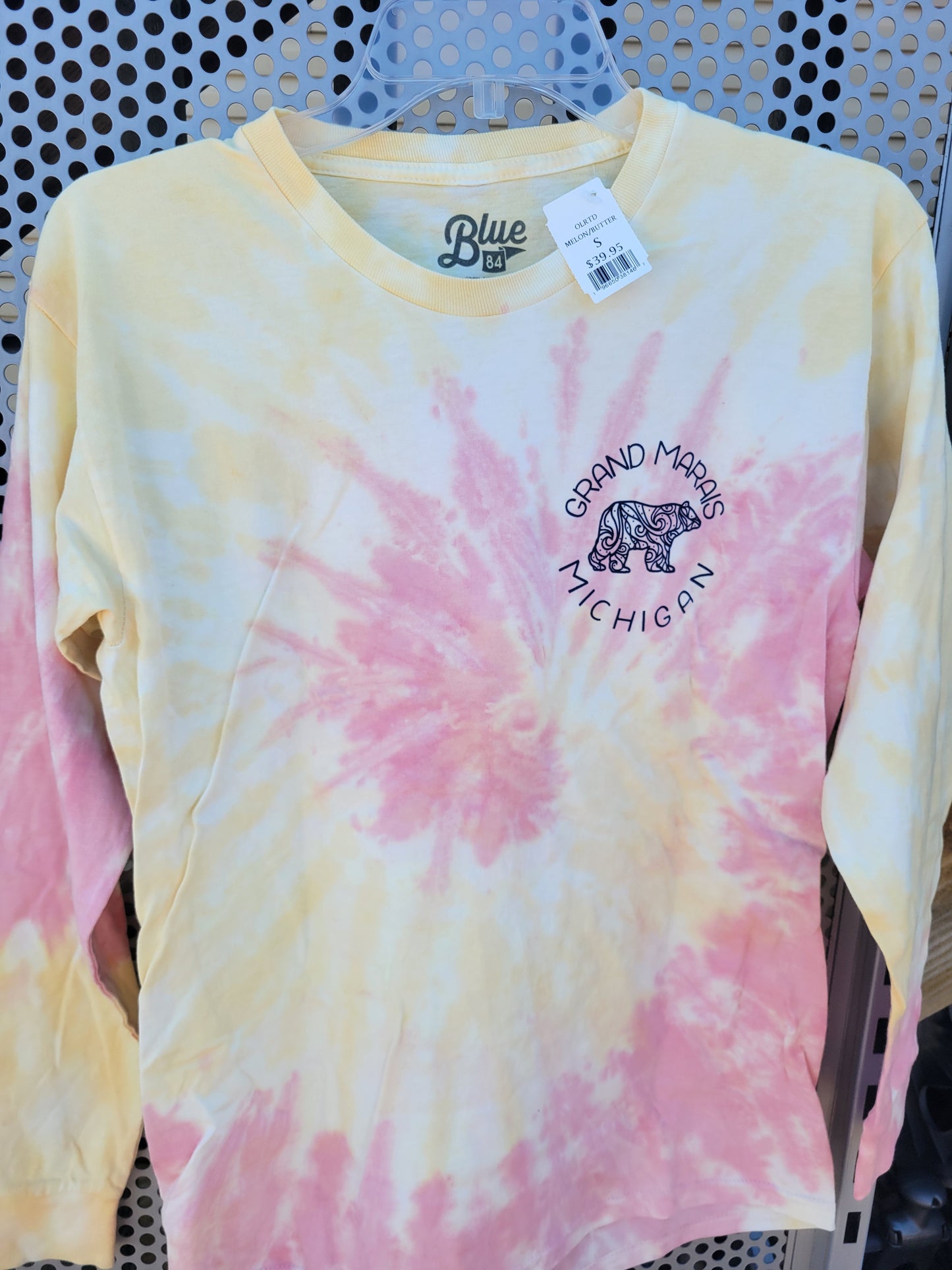 Tie dye long sleeve shirt