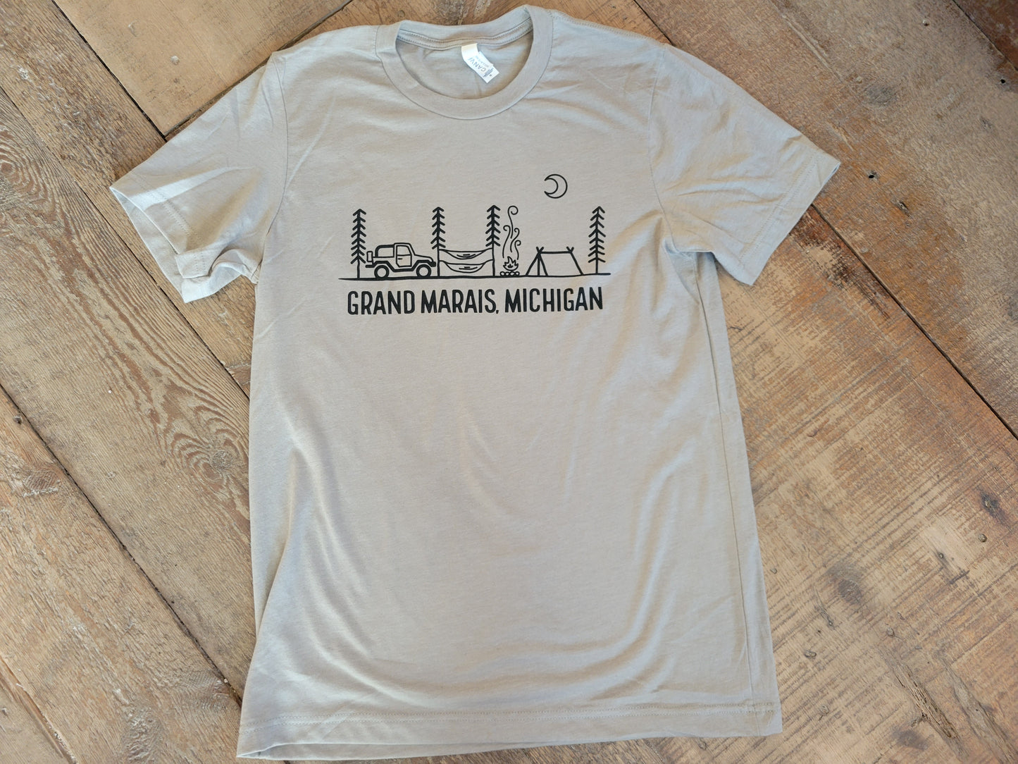 Jeep camping short sleeve T shirt