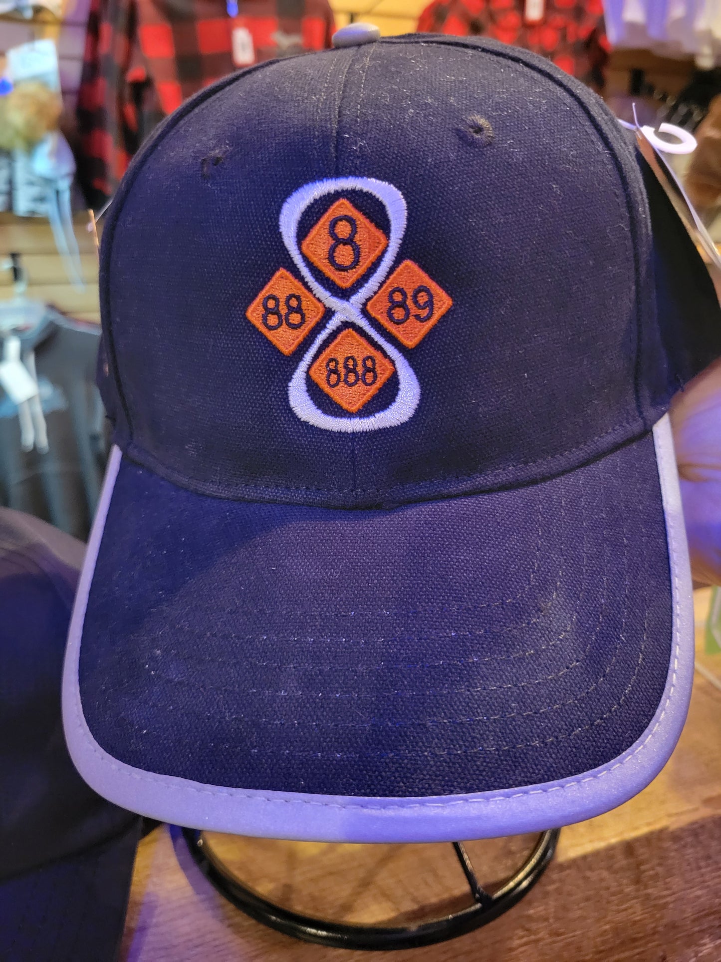 Crazy 8's hat - baseball cap - Scotchlite trim