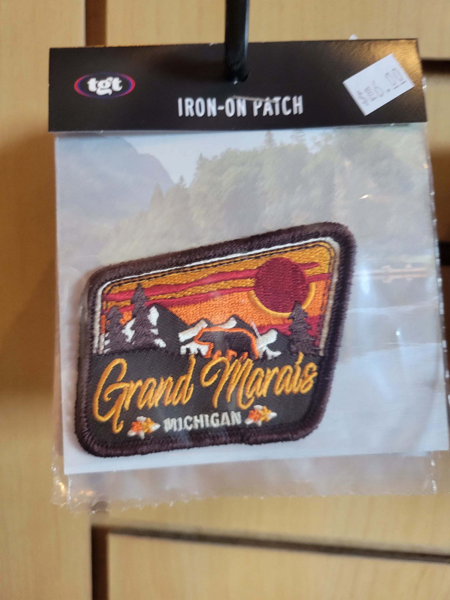Embroidered patches Grand Marais