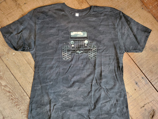 Jeep and U.P. short sleeve shirt